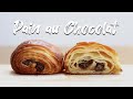 How To Make Chocolate Croissants | Homemade Chocolate Croissants Recipe | Pain Au Chocolat Recipe