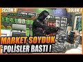 MARKET SOYGUNU YAPTIK ! POLİSLER BASTI - (GTA 5 ROLEPLAY)