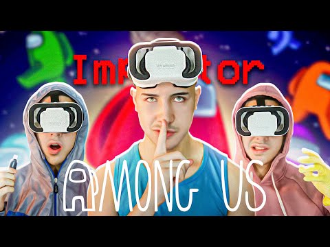 ASMR AMONG US NA VIDA REAL – Quem é o impostor?
