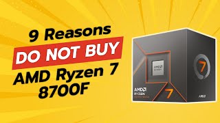 DON'T BUY AMD Ryzen™ 7 8700F BEFORE WATCHING THIS VIDEO! 🤯 (9
