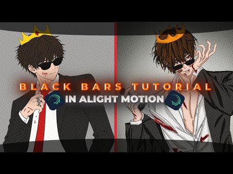 BlackBars Tutorial in Alight Motion 🔥 | ( Preset + Tutorial )