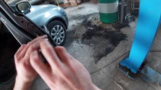 картинка: VW Golf Plus. Замена замка двери