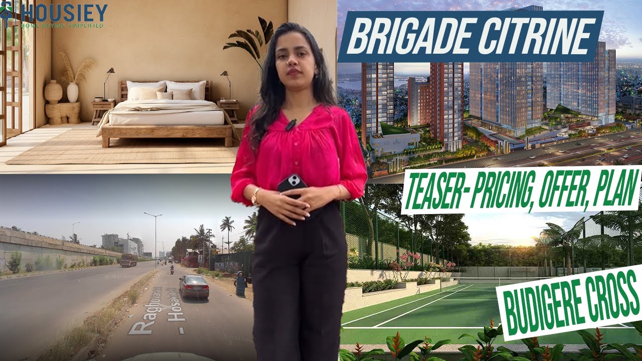 Brigade Citrine Budigere Cross | Teaser- Pricing, Offer, Plan | Brigade Group Bangalore