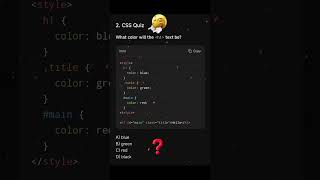 Programmer interview quiz ❓ #coding #frontenddevelopment #websitedevelopment
