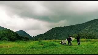 pasang tenda view cantik ranca upas ciwidey bandung