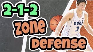 2-1-2 Basketball Zone Defense