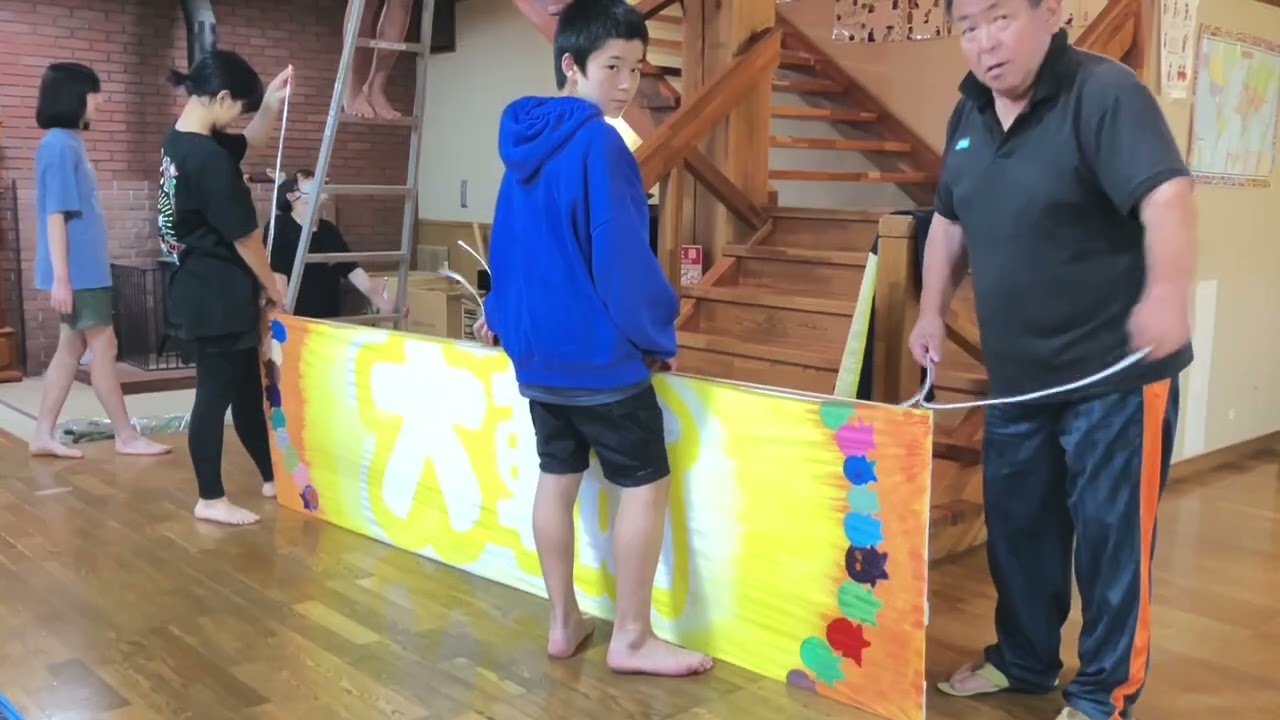 収穫祭準備