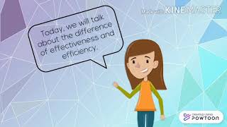 Effectiveness vs. Efficiency