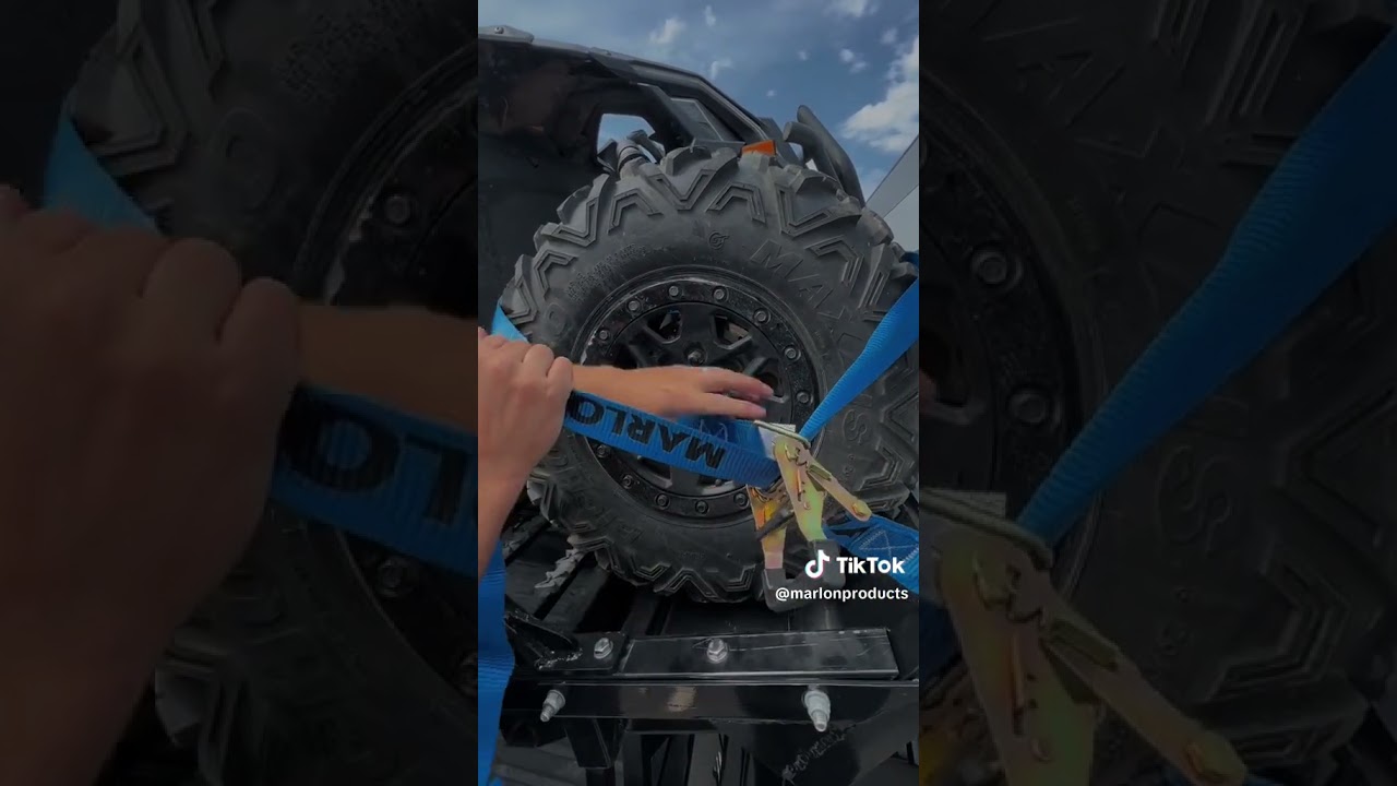 Mastering Tire Tie-Downs: Safeguard Your Machine's Suspension with our Marlon technique
