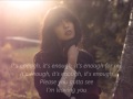 Leaving You - Maria Mena (Lyrics)