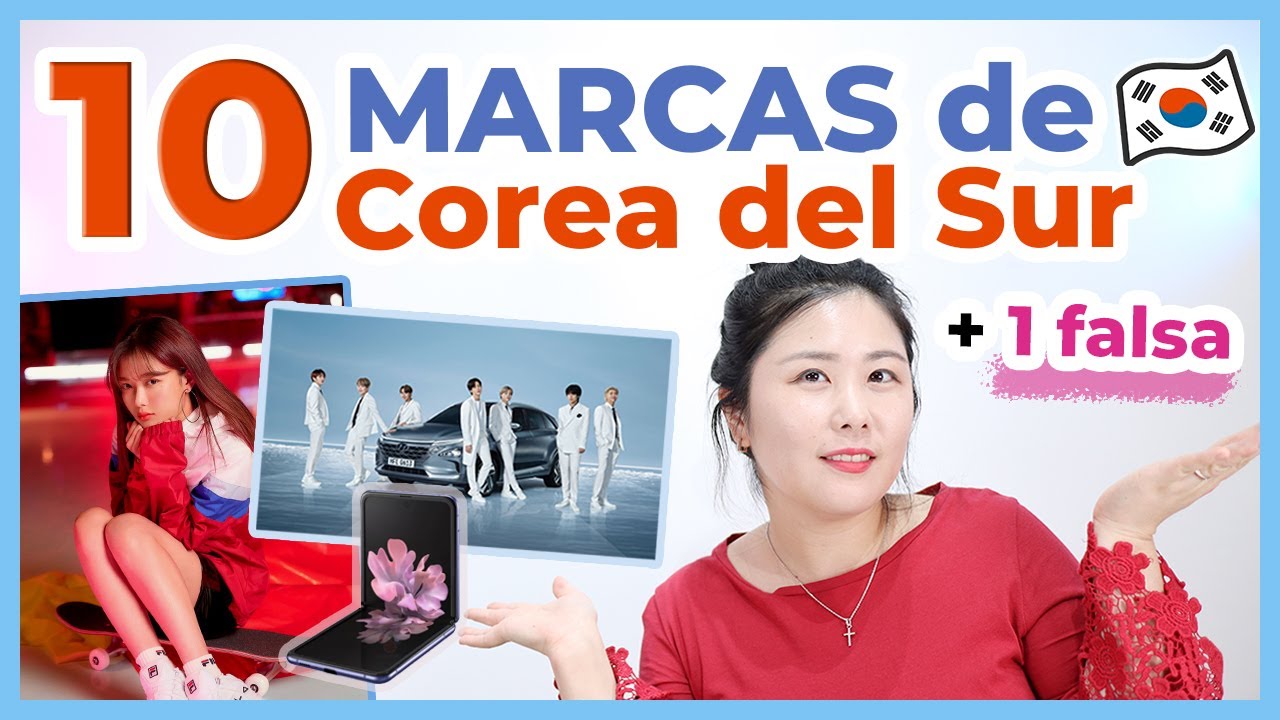 10 MARCAS FAMOSAS de COREA DEL SUR que NO sabías (encima hay una FALSA que  NO es COREANA) - YouTube