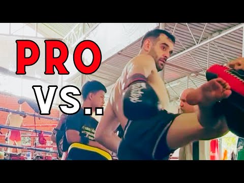 My 1st PRO MUAY THAI FIGHT GYM in THAILAND (What makes the training different!?)