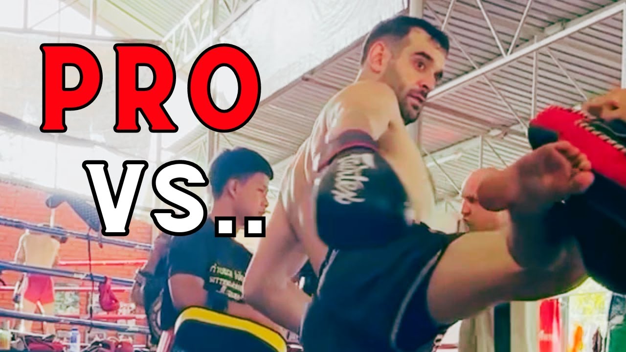 My 1st PRO MUAY THAI FIGHT GYM in THAILAND (What makes the training different!?)