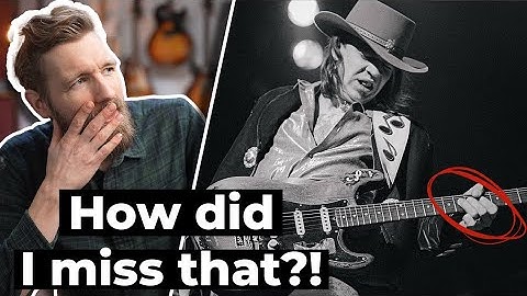 The Stevie Ray Vaughan Riff So Many Play Wrong