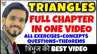 Triangle | Triangles Class 10 | Class 10 Maths Chapter 6 | Full Chapter/Introduction/Theorem | Math