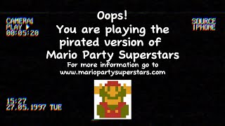Mario Party Superstars Anti-Piracy