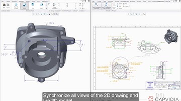 MBDVidia for Creo 2D3D synchronisation
