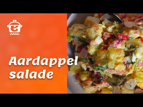 Video: Zo Kook Je Aardappelsalade Met Inktvis