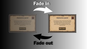 How to make fade in fade out effect in Unity using DOTween