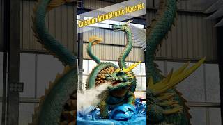 Custom Animatronic Monster Xuanwu Black Tortoise Of Chinese Mythology