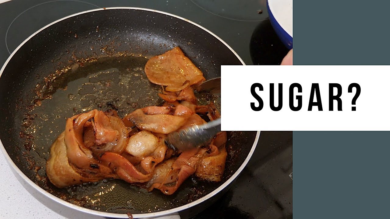 cca Cooking Bacon With Raw Sugar And Worcestershire Sauce?