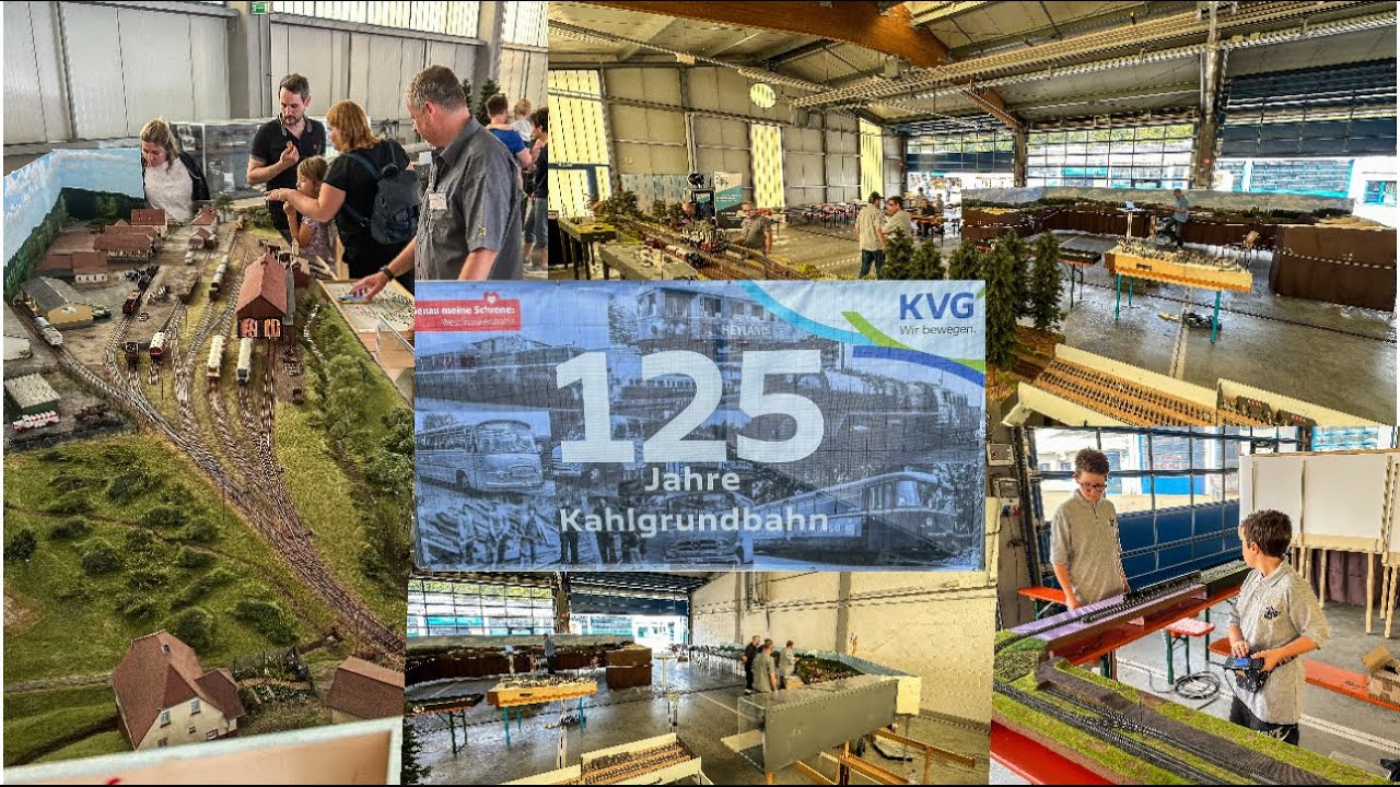 125 Jahre Kahlgrundbahn, Stadler FLIRT AKKU, Modellbahnen•Teil 1• {Eisenbahnfreunde Kahlgrund}