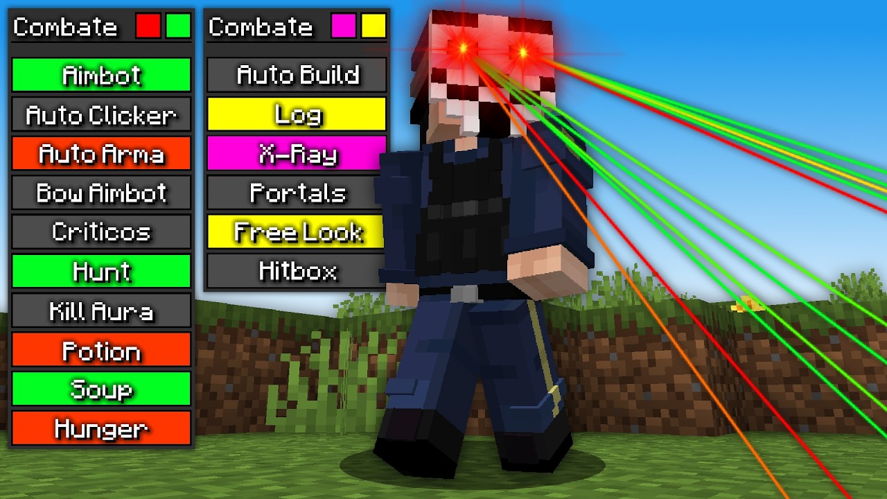 USANDO HACKS hasta ser BANEADO de Mi SERVIDOR ⚠️