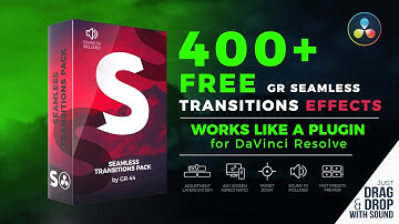 Free Demo Pack - GR Seamless Transitions Effects for DaVinci Resolve | Works as a plugin
