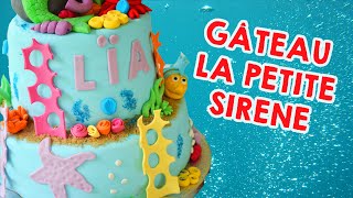 Gateau La Petite Sirene Cake Design Youtube Gateau La Petite Sirene Cake Design Youtube