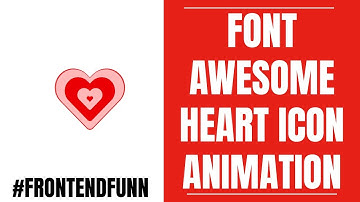 Font Awesome 5 Icon Animation
