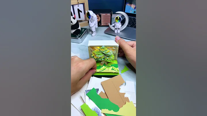 Top 3D Magic tree memo pad 2025-Must-Have desk decor! #satisfying  #papercraft #diy #gift #calendar