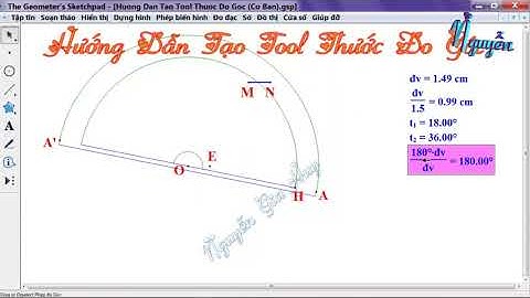 [GSP 5.0] Hướng Dẫn Tạo Tool "Thước Đo Góc" (Cơ Bản)