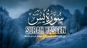 تلاوت قشنگ سوره مبارکه یاسین (یس) 🎧😴 | شنیدن این تلاوت قلب شما را آرام می کند ان شاءالله ❤️