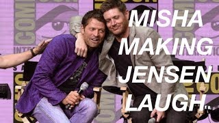 Compilation of Misha making Jensen laugh