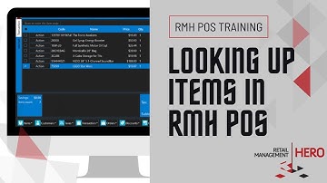 Looking Up Items in RMH POS