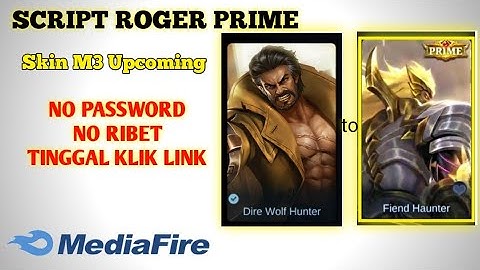 SCRIPT ROGER PRIME Fiend Hunter M3