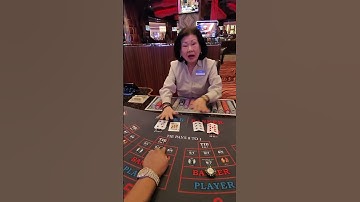 Thumbnail of $500 hand of baccarat and we missed 200-1 bonus #comedy #casino #baccarat