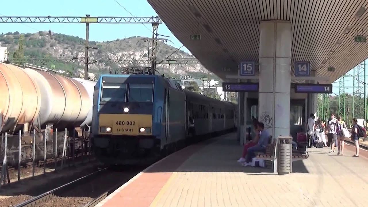 Budapest Kelenföld: Zrýchlený vlak zo smeru Sátoraljaújhely-Miškovec-Budapest Keleti smer Fonyód