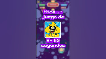 Hice un JUEGO de MIKECRACK en 60 SEGUNDOS
