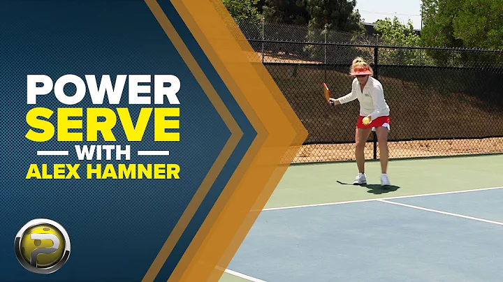 The Power Serve with Slow Motion - Alex Hamner