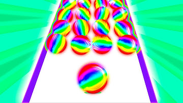 MAX level in Ball Run 2048 game!🎳 All levels mobile gameplay walkthrough Android, iOS #6