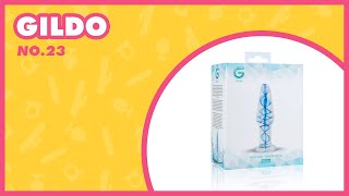 Gildo Glass Plug No.23 Review ✨ Smooth & Spiral Design Explained | 💗 EasyToys