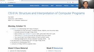 61A Fall 2018 Lecture 23 Video 1