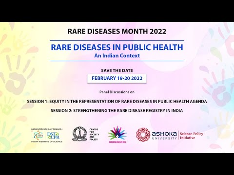 Initiative on Rare Diseases | Strengthening the Rare Disease Registry in India | February 20, 2022