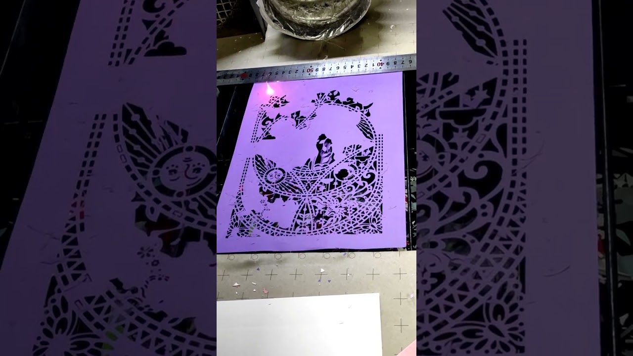 Wedding Cards Laser Cutting