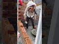 4 Inch Brick wall laying # #youtubeshorts #ytshorts #youtube #yt #explore