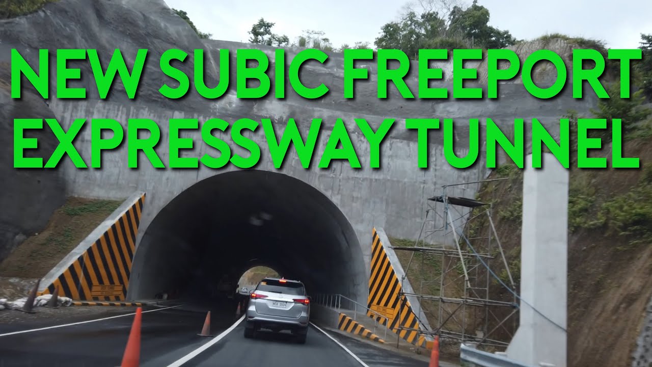 Subic Intersection Driving through the upgraded Subic Freeport Expressway (additional ...
