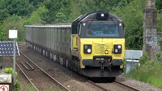 2 hours at Settle Station with heavy freight on the Settle & Carlisle line 30 May 24