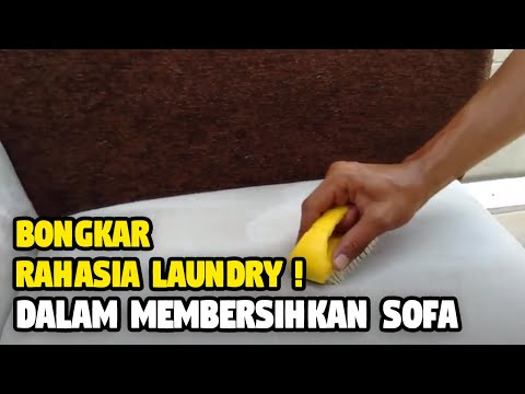 CARA CUCI SOFA BERNODA | PEMBERSIHAN NODA PADA SOFA | MEMBERSIHKAN NODA DI SOFA PUTIH