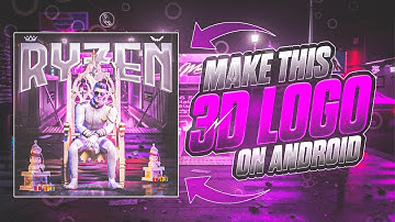 🔴PART 26 | HOW TO MAKE PUBG/BGMI 3D LOGO ON ANDROID | 3D LOGO TUTORIAL IN  PSCC| @TECHNICALHUB29